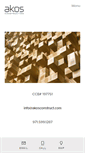Mobile Screenshot of akosconstruct.com